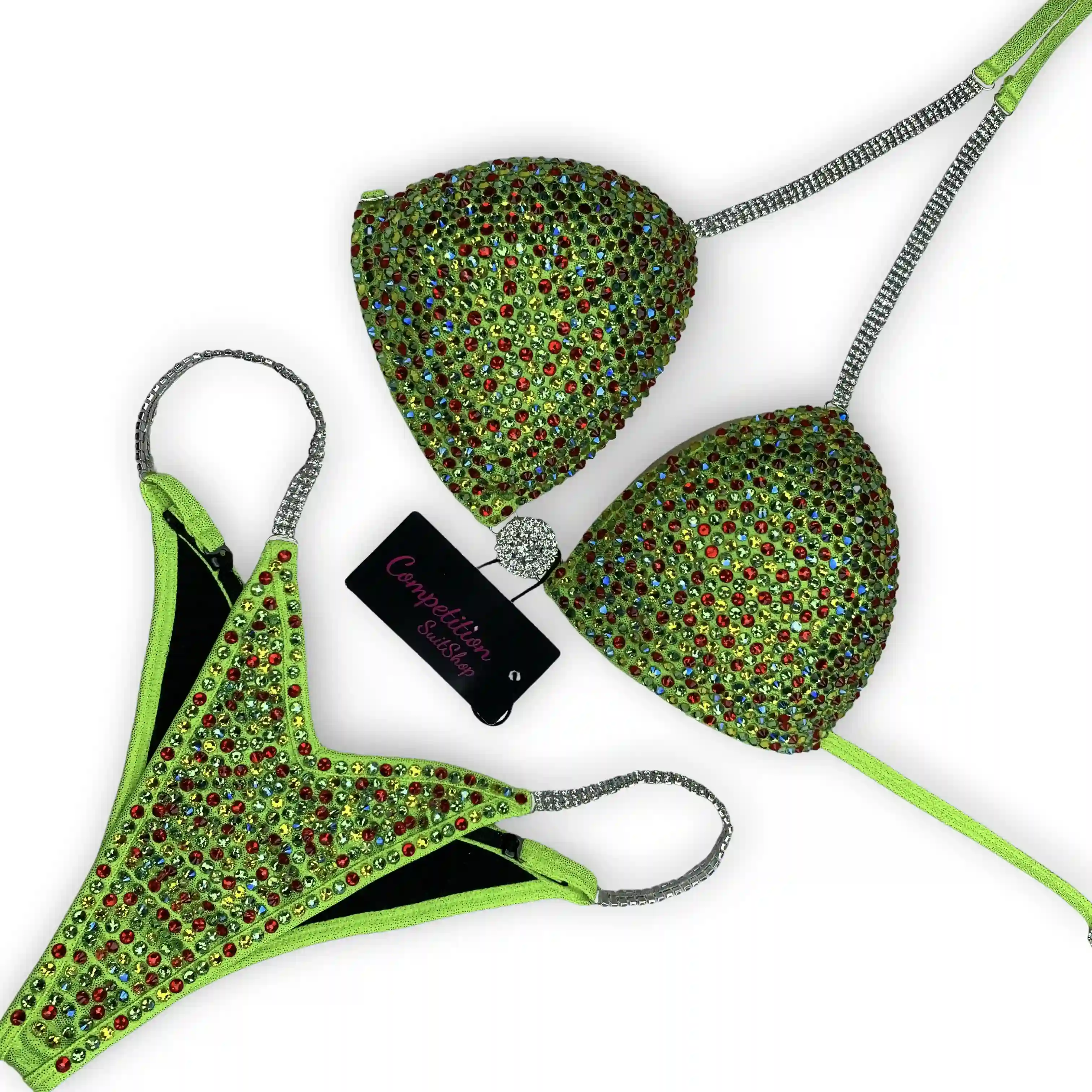 Lime Sorbet Bikini Competition Suit (BM151-54)